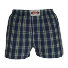 Pánske trenky Styx Modro-sivá kocka