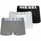 3 PACK Pánske Boxerky Diesel Essential - biela, šedá, čierna