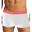 3 PACK Pánske Boxerky Calvin Klein Cotton Stretch - biele